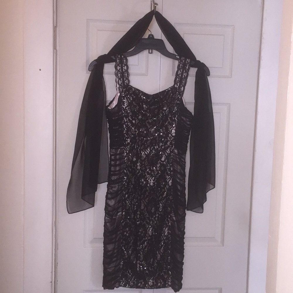 Vibrant Passionate Lace Sheer Summer Dress